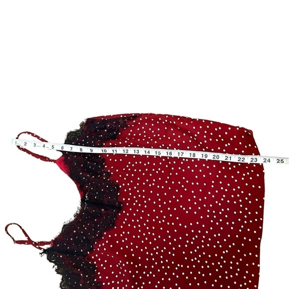 Heartloom Andrea Cami- Polka Dot Lace Satin Cami - Picture 9 of 10